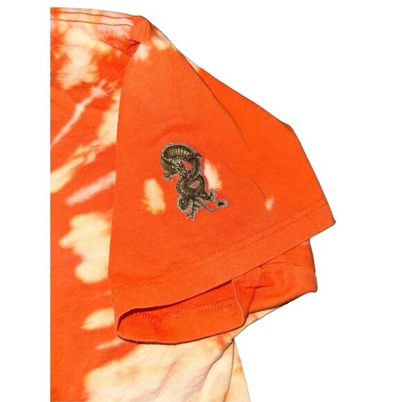 Vintage No Boundaries Tribal Dragon Bleached Tee - Picture 3 of 7